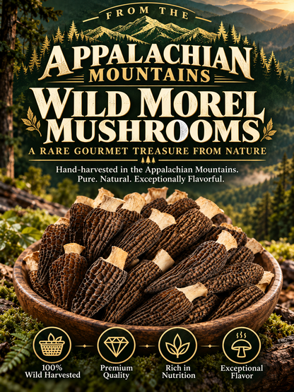 100% Premium Himalayan Wild Morel Mushrooms-Sherry