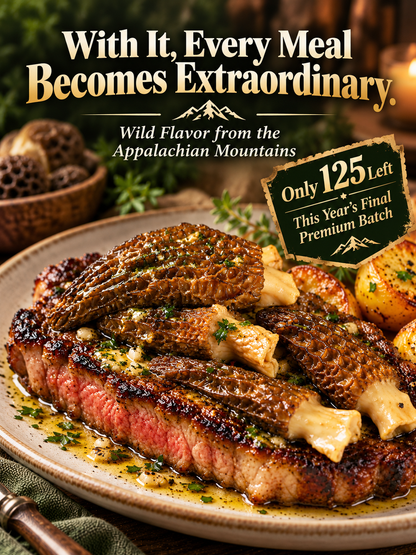 100% Premium Himalayan Wild Morel Mushrooms-Sherry