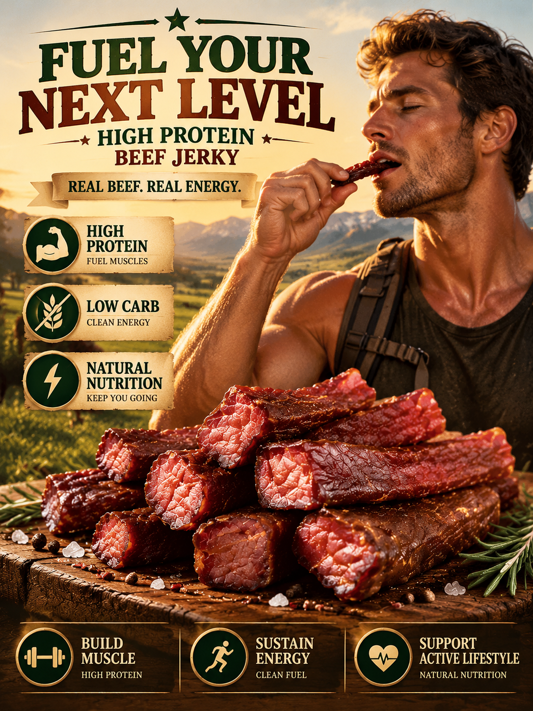 From Pasture to Plate: Pure 100% Grass-Fed Excellence.-Sherry