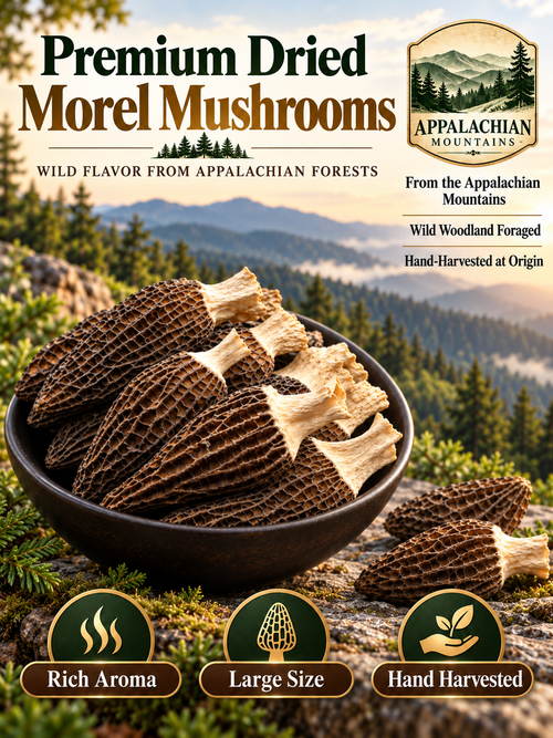 100% Premium Himalayan Wild Morel Mushrooms-Sherry