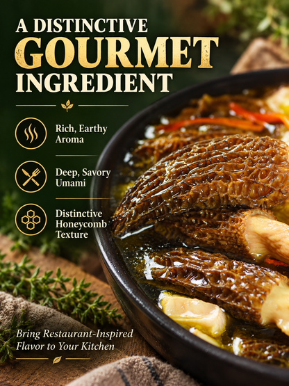 100% Premium Himalayan Wild Morel Mushrooms-Sherry